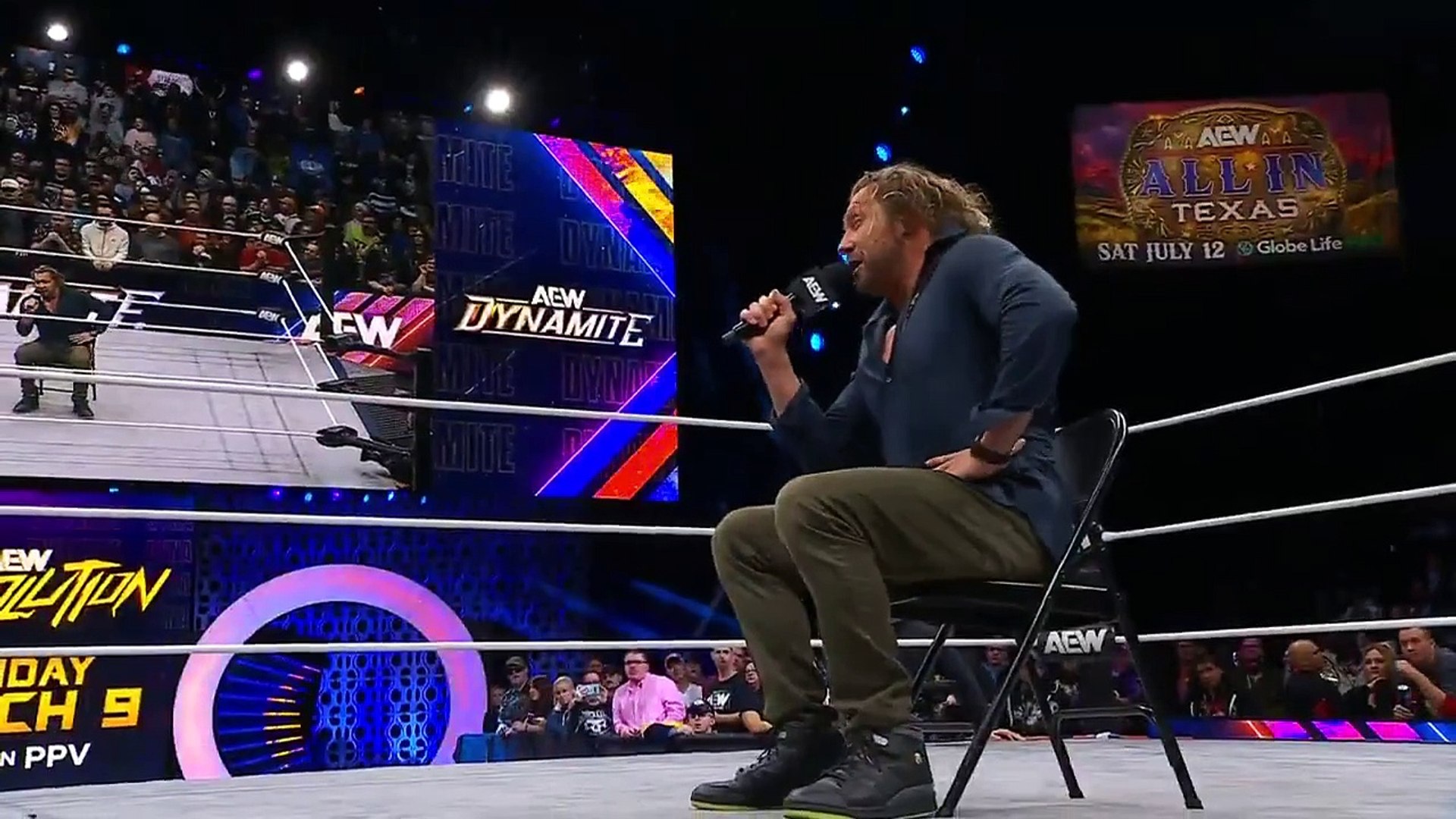 All Elite Wrestling EXCLUSIVE Kenny Omega addresses his wrestling future? background