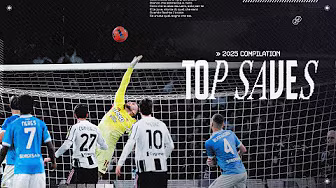 TOP 10 SAVES OF THE YEAR - Juventus 2025 feat. Di Gregorio and Perin