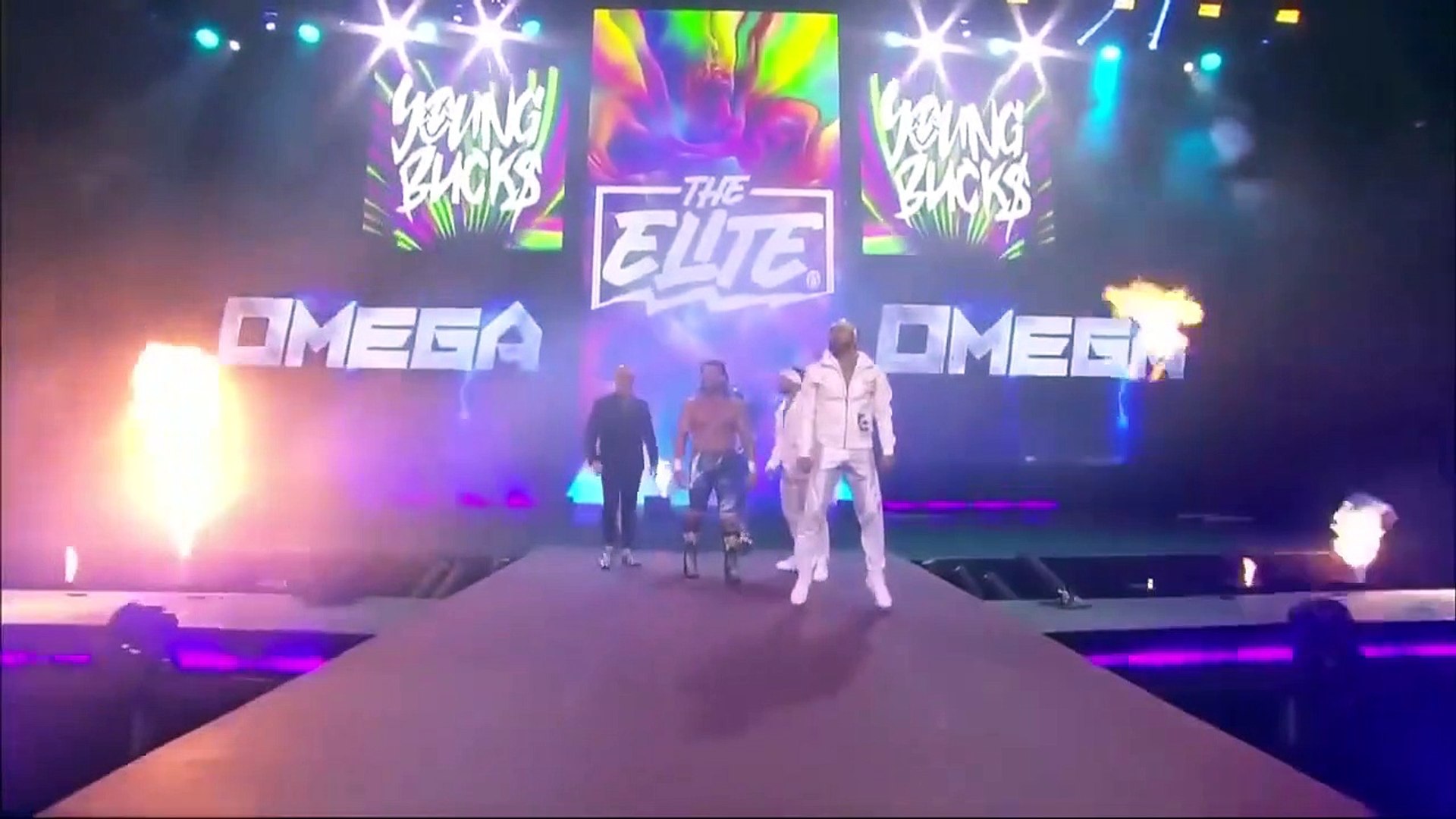 THE ELITE RETURN AFTER SUSPENSION THE ELITE FULLGEAR 2022 AEW FULL ENTRANCE