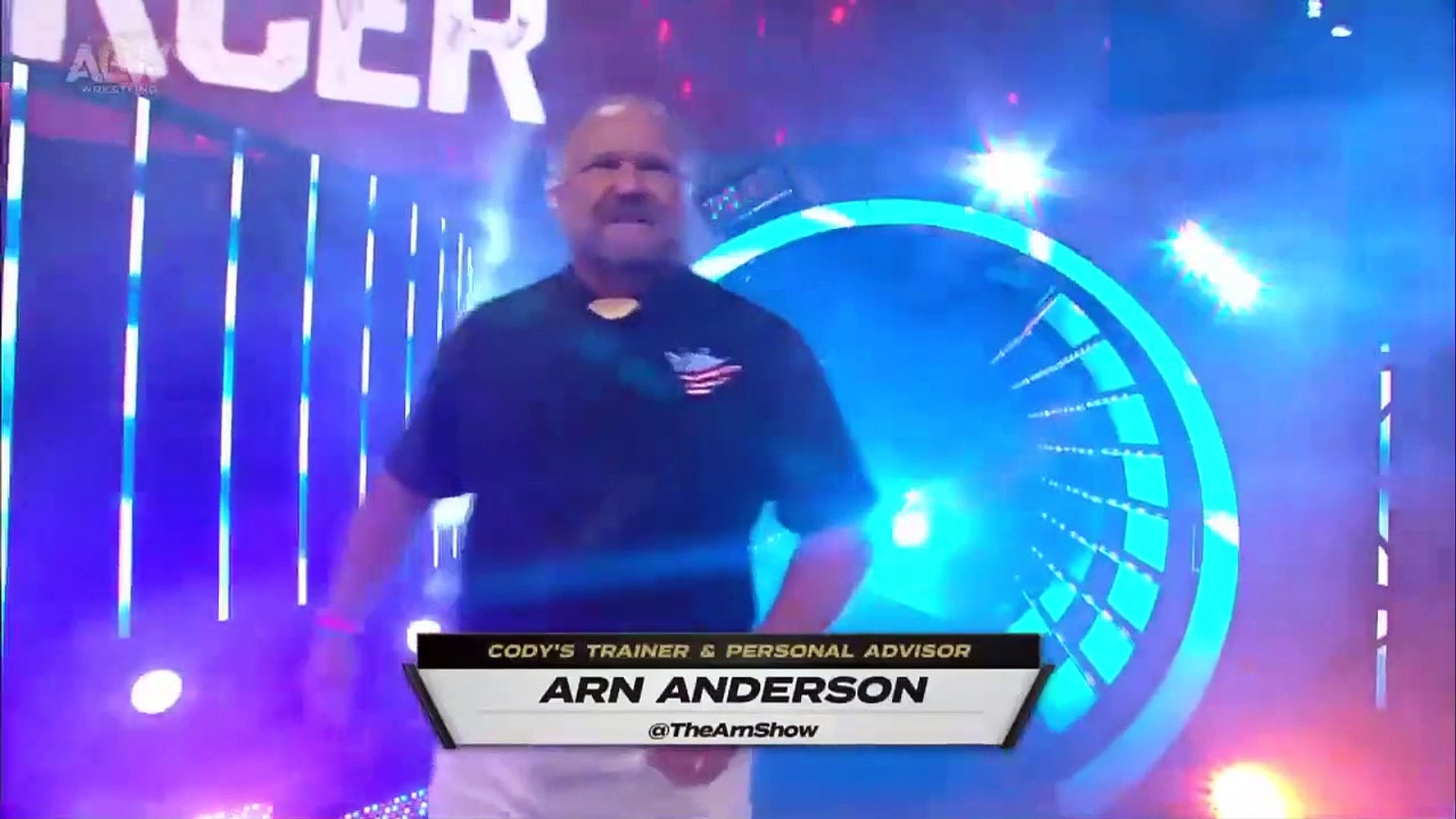 Arn Anderson & Jake Roberts segment background