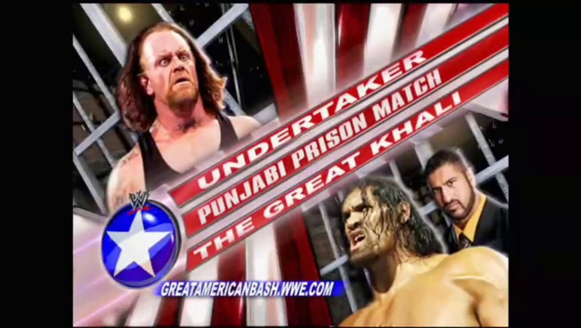 WWE The Great American Bash 2006 - The Undertaker vs Big Show (Punjabi Prison Match) background