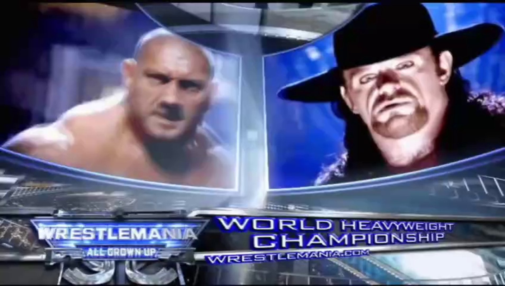 WWE WrestleMania 23 - Batista vs The Undertaker (World Heavyweight Championship) background