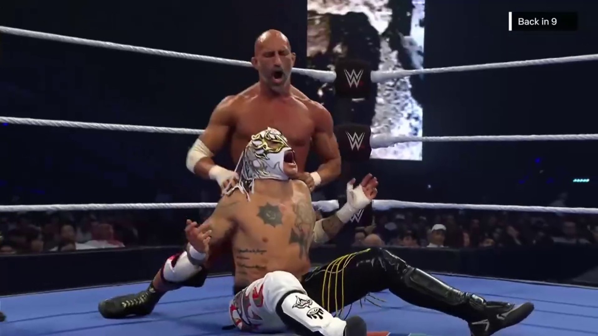 WWE Smack Down _June 27, 2025 - DIY Vs Andrade & Rey Fenix - Tag Team Match background