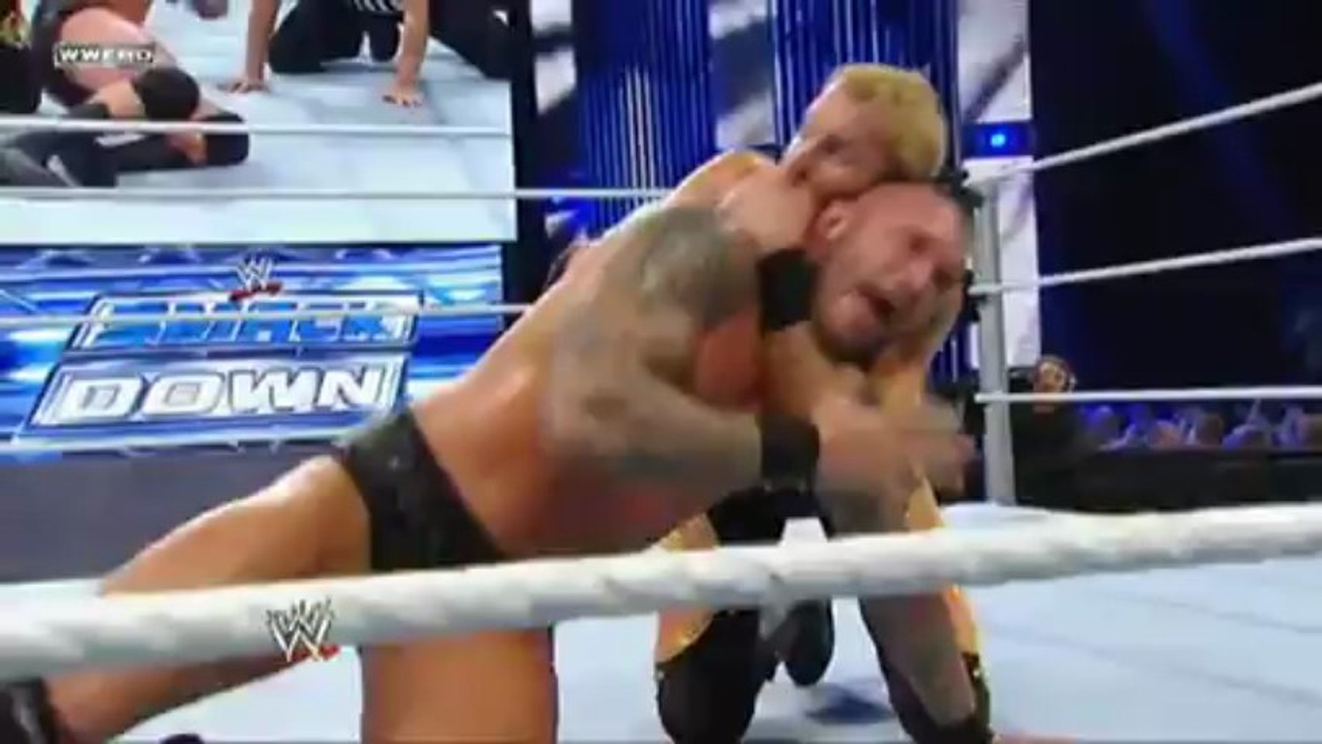 Christian vs Randy Orton - Smackdown 05.07.13 backdrop