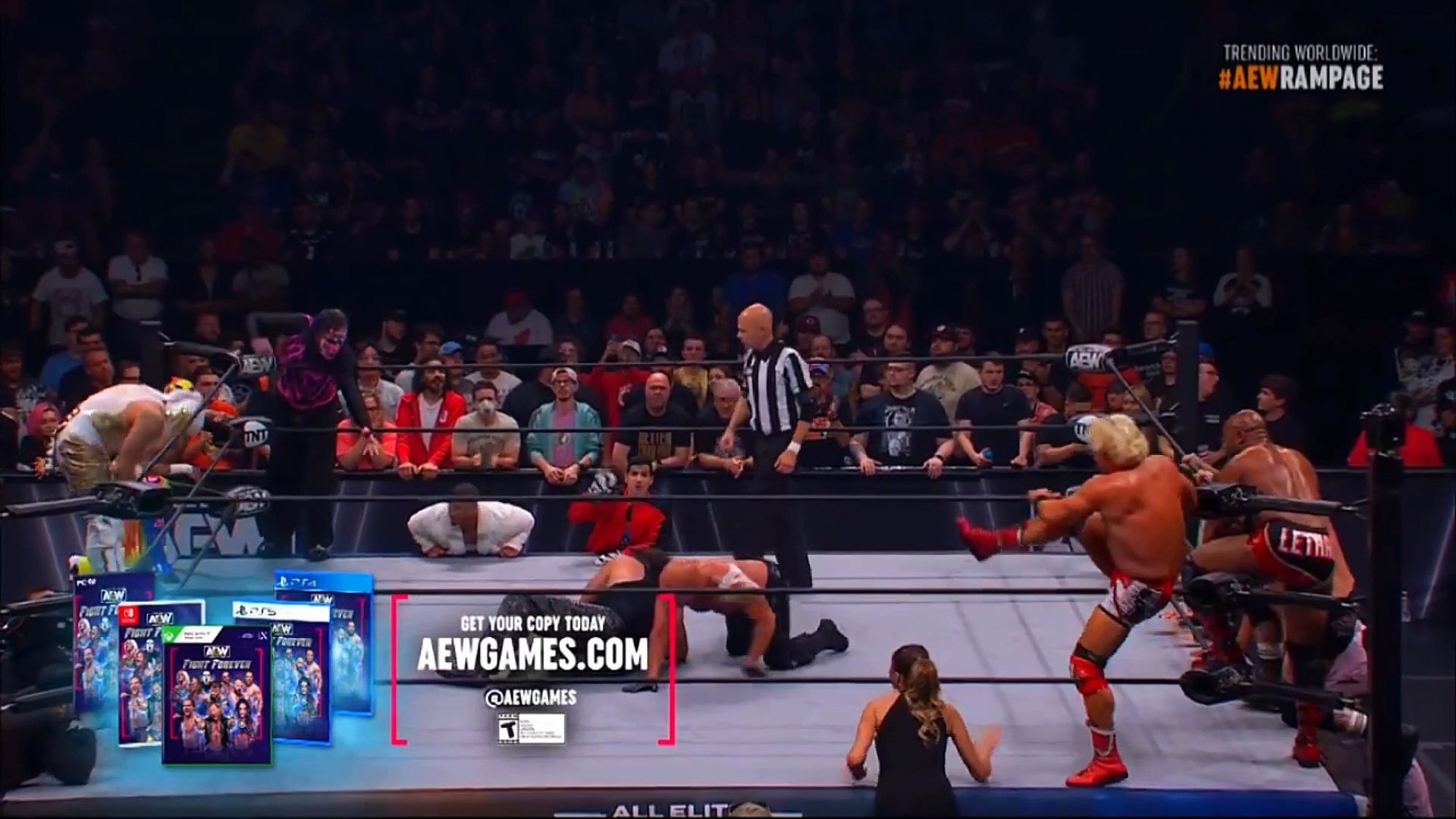 AEW Rampage Highlights / 8-Man Action! Lucha Bros & The Hardys vs Butcher, Blade, Jarretti & Lethal