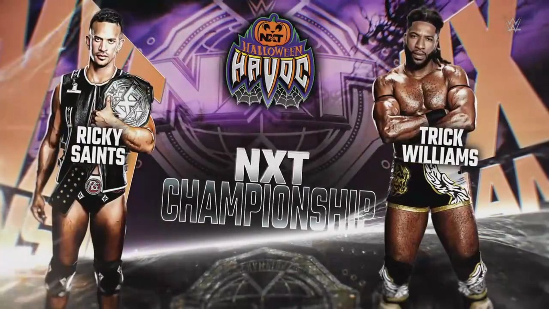 NXT Halloween Havoc _ Oct 25, 2025 - Ricky Saints Vs Trick Williams _ NXT Championship Match