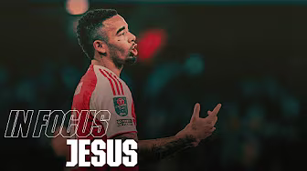 GABRIEL JESUS IN FOCUS 🇧🇷 | Our striker's first start in nearly a year versus Crystal Palace ❤️