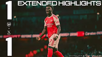 SEMI-FINAL BOUND | EXTENDED HIGHLIGHTS | Arsenal v Crystal Palace (1-1, 8-7 on pens) | Carabao Cup