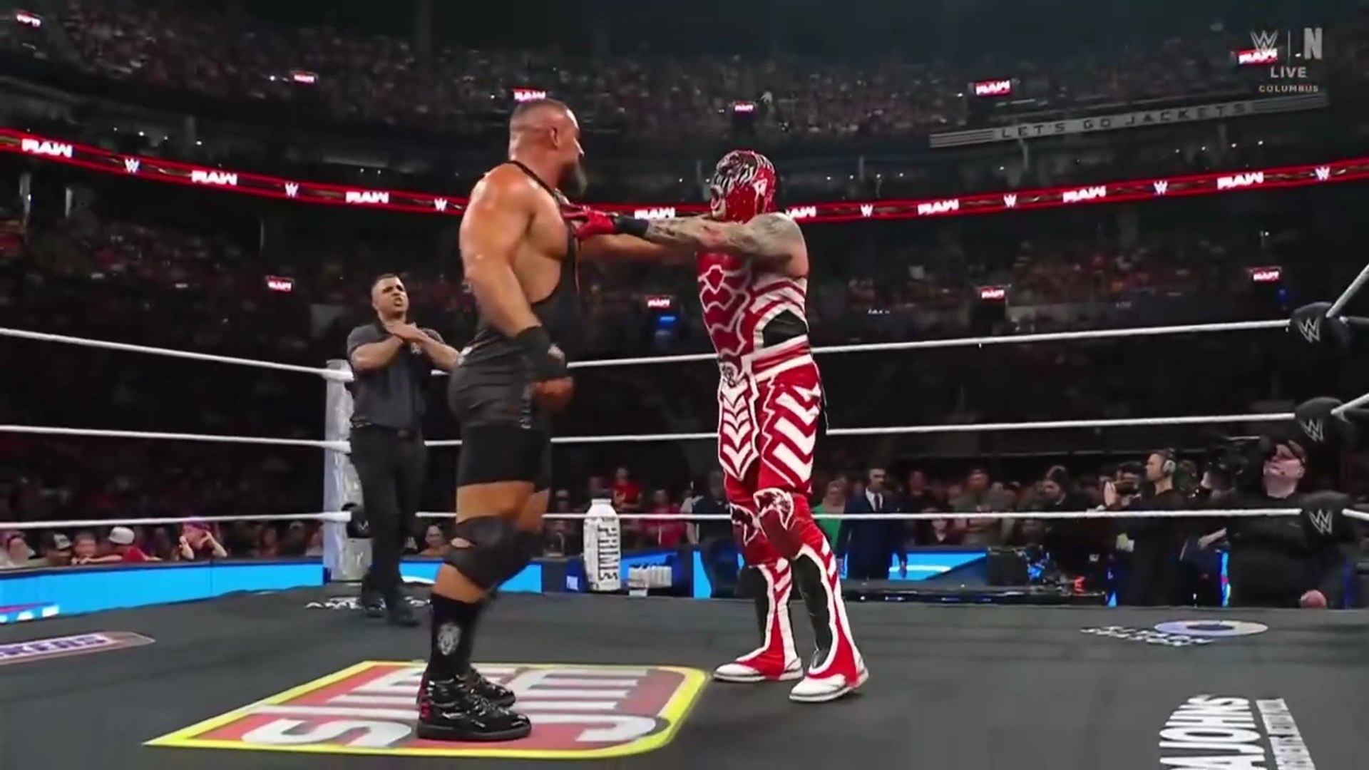 WWE Raw _June 23, 2025 - Penta Vs Bron Breakker backdrop