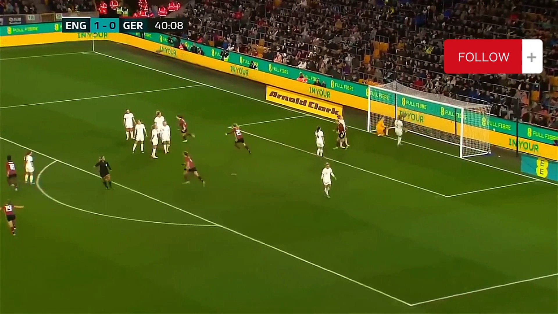 England 3-1 Germany Extended Highlights & Goals Women's Football World Cup backdrop