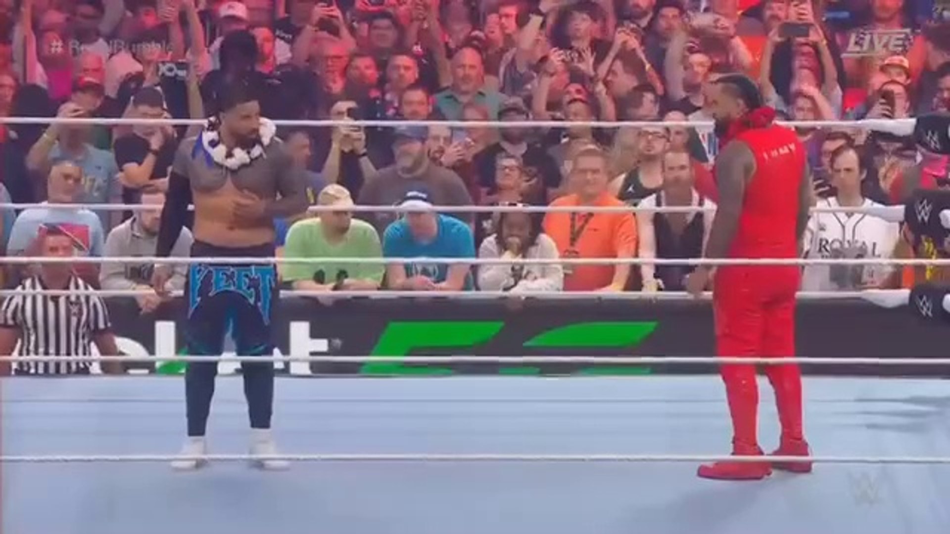 30-Men's Royal Rumble Full Match Highlights, WWE Royal Rumble 2024 background