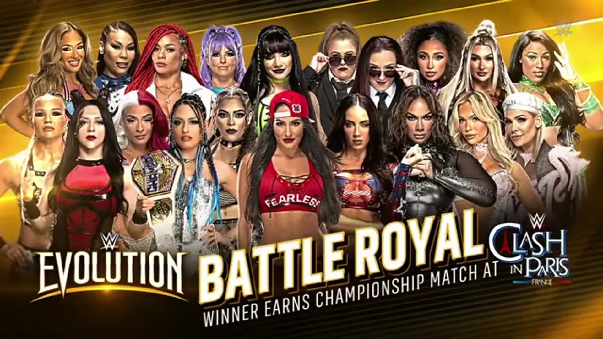 WWE July 13,2025 Evolution Full Show (pack 2)|| 7/13/2025 WWE evolution backdrop