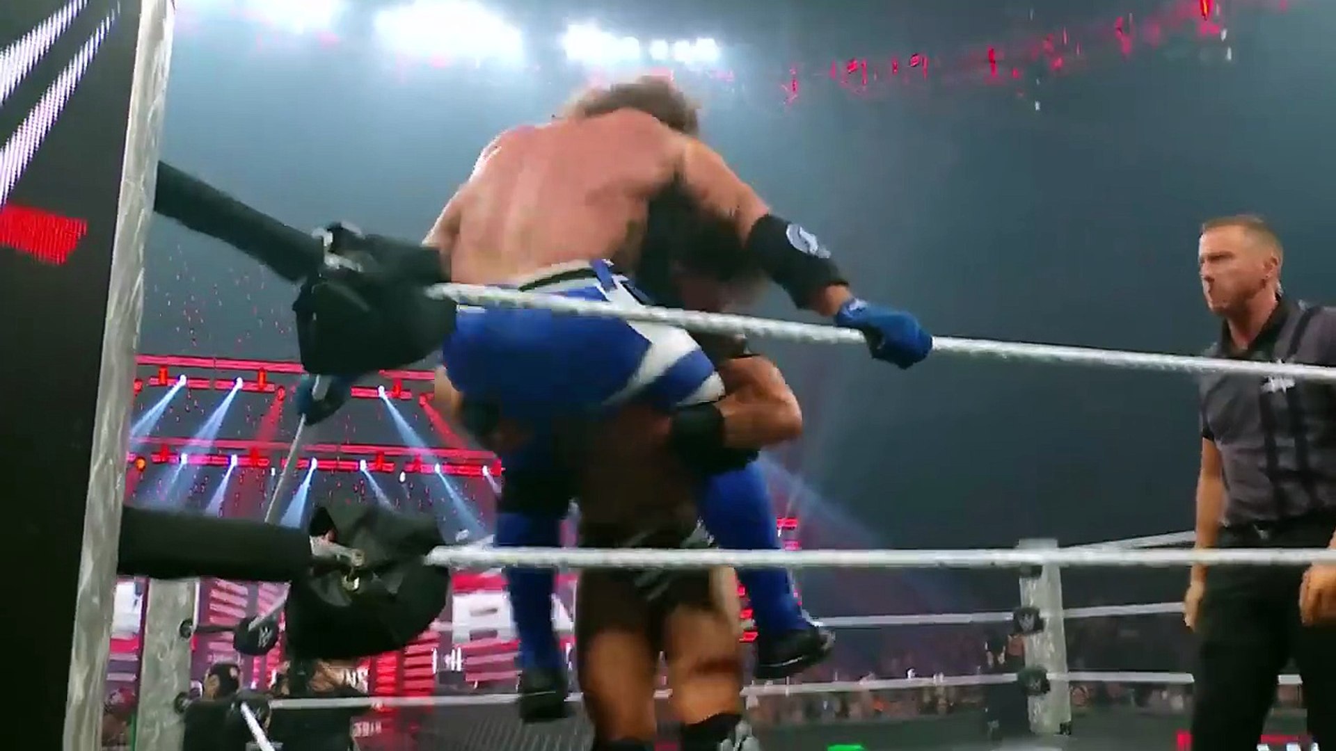 WWE RAW 16 JUNE 2025 AJ STYLES VS JD MCDONAGH & STEALS DOMINIC MYSTERIO FULL MATCH