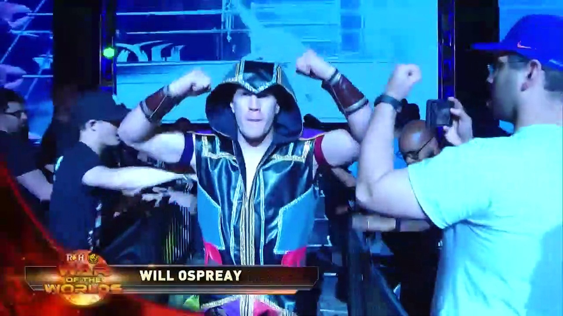 ROH Throwback - Jay White vs Will Ospreay background