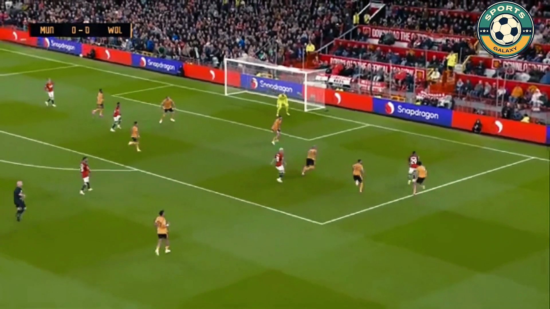 Manchester United 1-0 Wolves Extended Highlights Primer League background