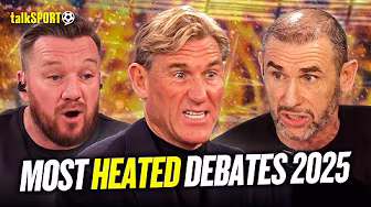talkSPORT's MOST HEATED CLASHES of 2025! 🔥 Feat. Simon Jordan, Martin Keown & Chris Eubank Sr!