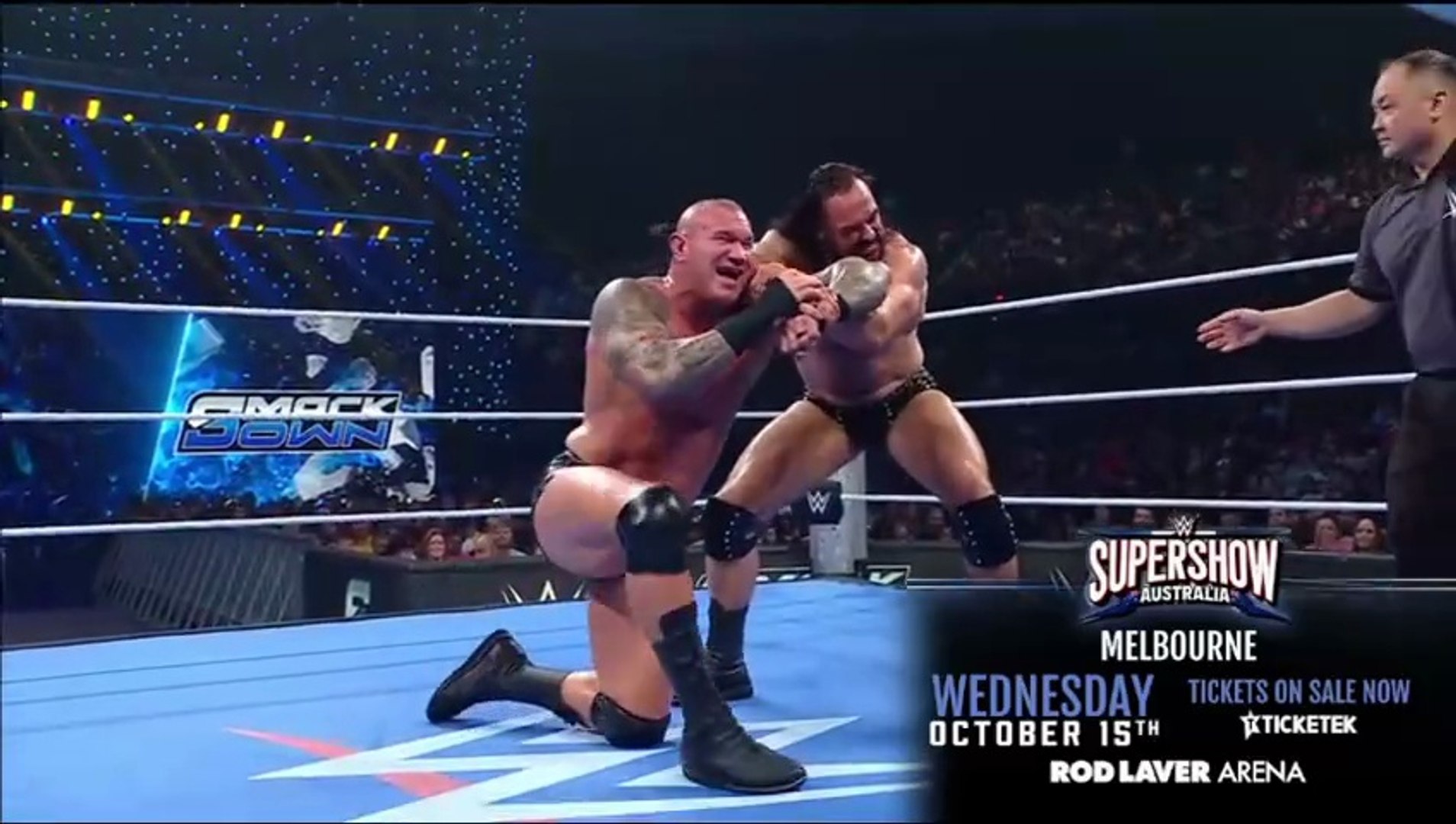 WWE Smackdown September 12th 2025 Full Show background