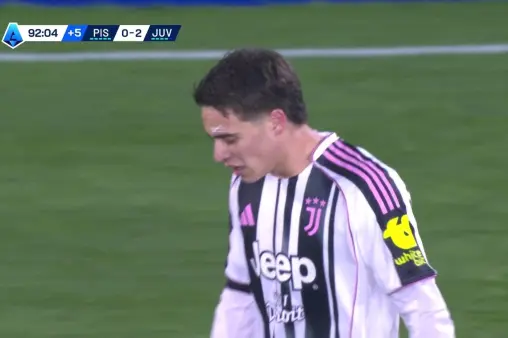 [Goal] Seals the win! David's lucky assist sets up Yildiz for a low shot into an empty net