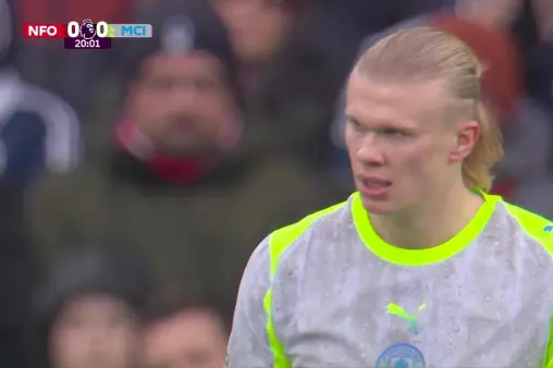 [Highlights] Timely interception! Haaland turns and fires, Milenkovic blocks the shot