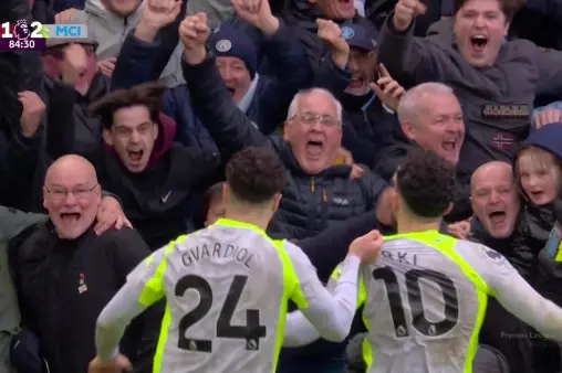 [Goal] Key Player! Sergei wins the second ball and scores with a first-time volley