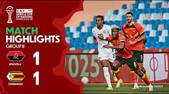 HIGHLIGHTS | Angola 🆚 Zimbabwe | #TotalEnergiesAFCON2025 - Group B