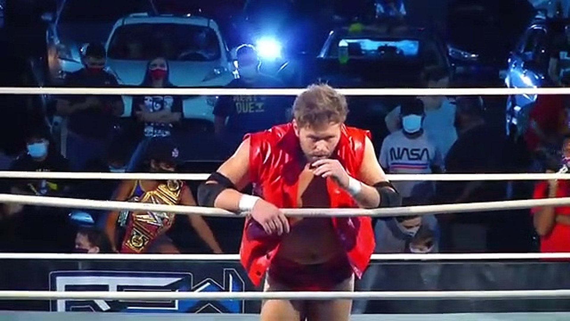 Cameron Cole vs Moonshine Mantell _Reality of Wrestling_ “Swing Vote” Drive-In Special / WWE NXT background