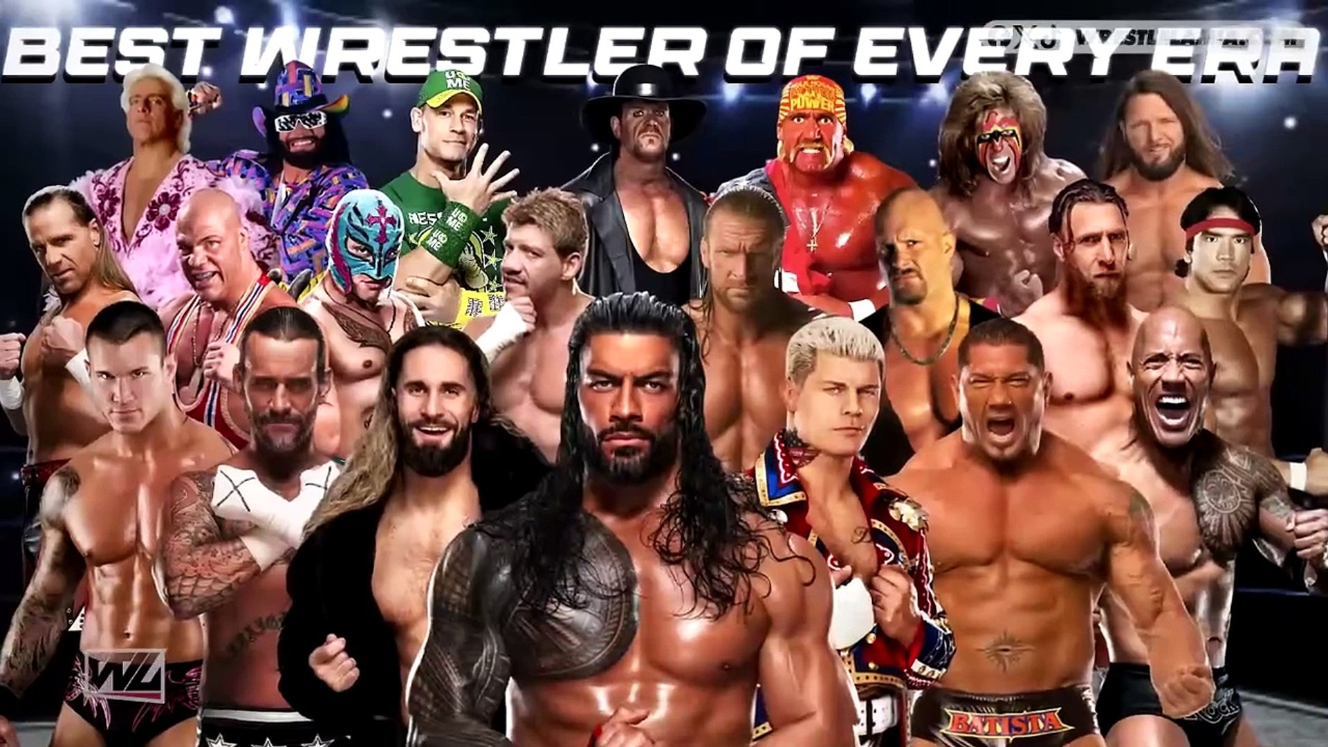 Best Wrestler From Every WWE Era