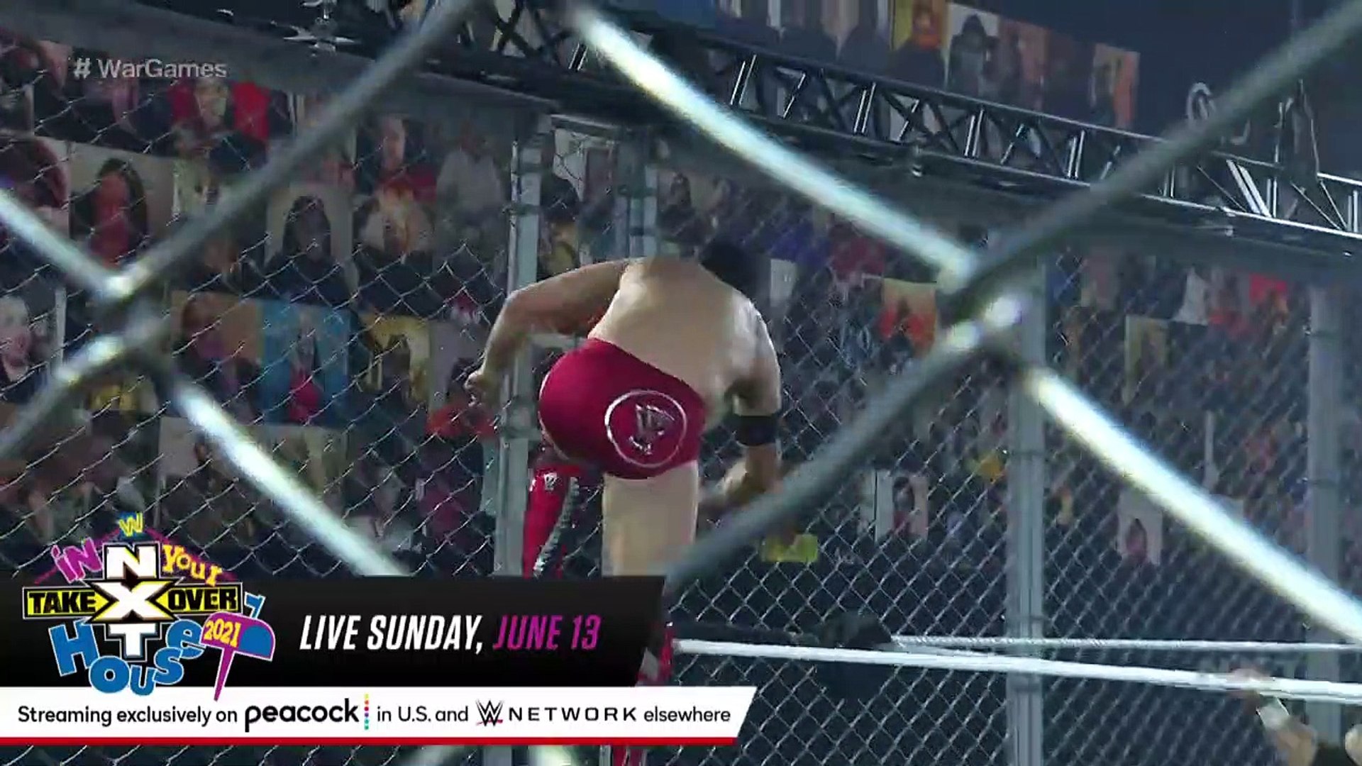 Undisputed Era Vs. Team McAfee - WarGames Match backdrop