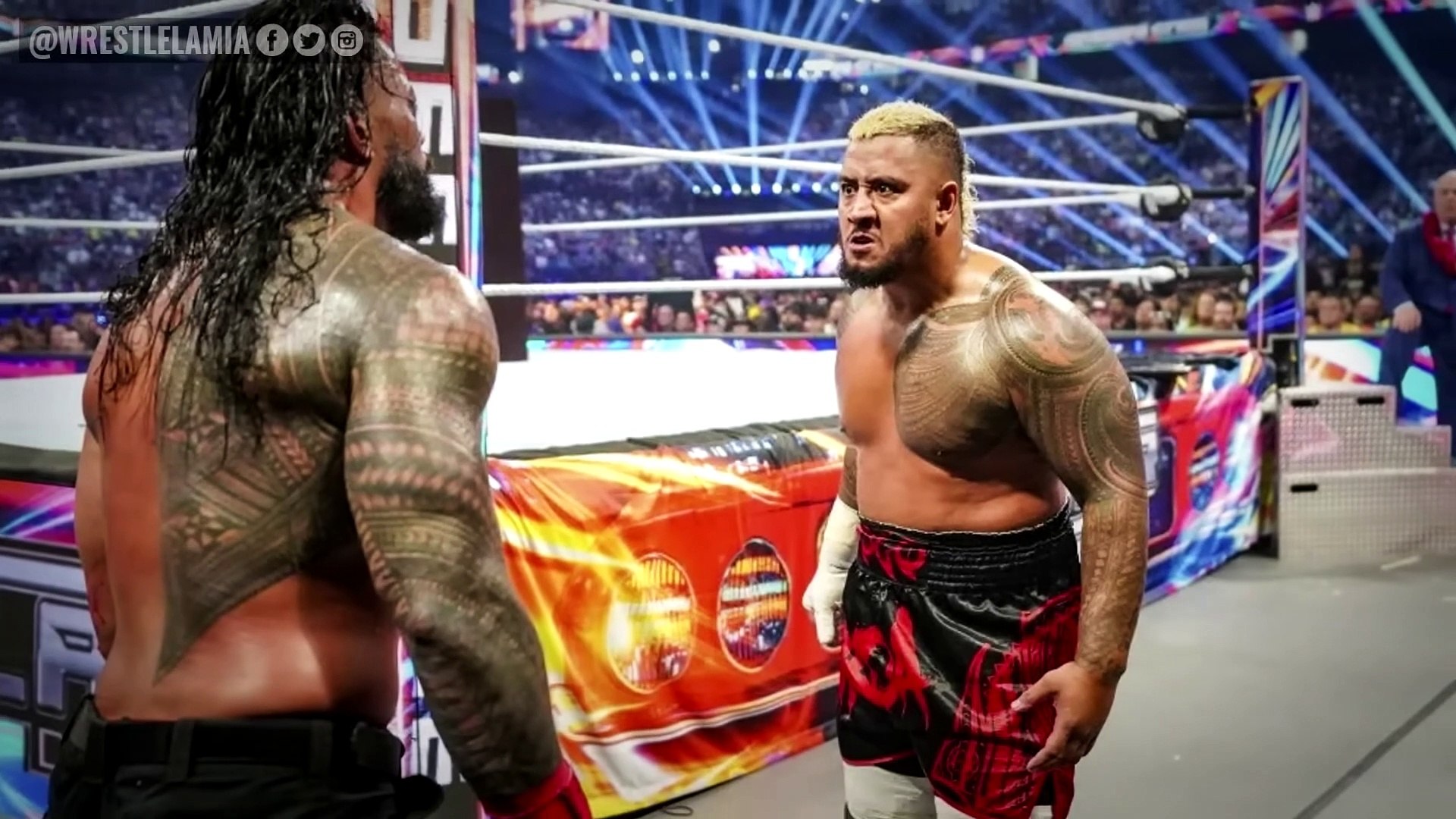 WWE Made Huge Botch...Roman Reigns Injury Update...LA Knight WWE Champion...Wrestling News background