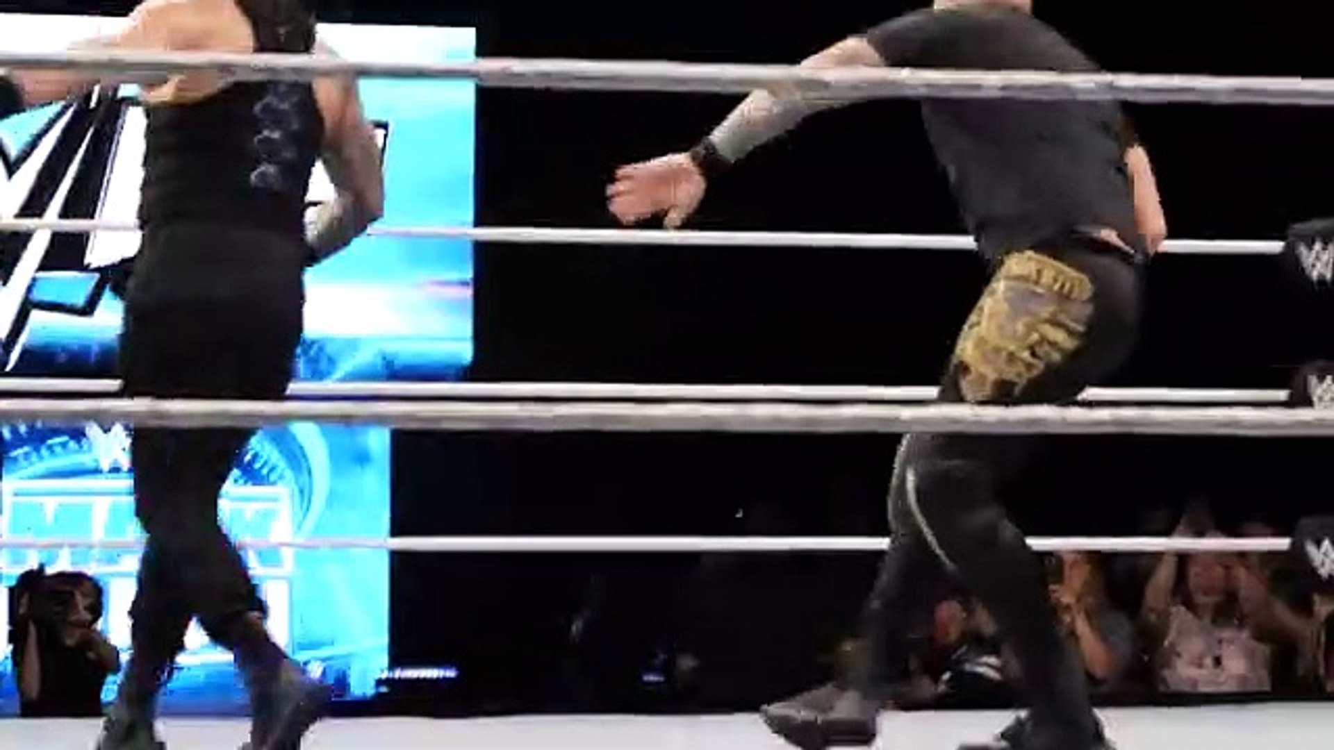 Roman Reigns vs King Corbin / 4K WWE NXT background
