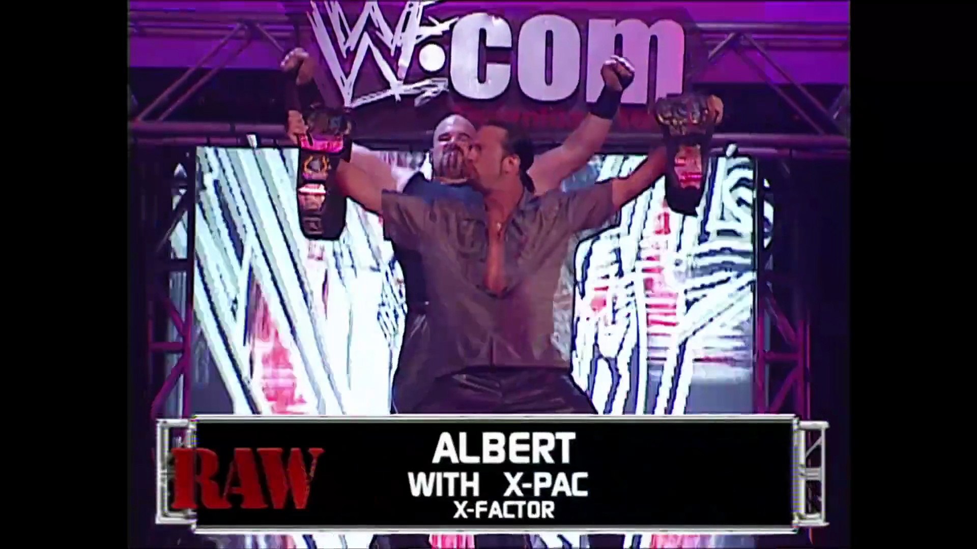 WWE Raw 2001 Episode 35 background