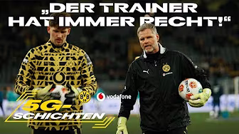 Side by side with Kehl & Kovac: Kleinsteiber is in the thick of things at BVB games | 5G-Schichten