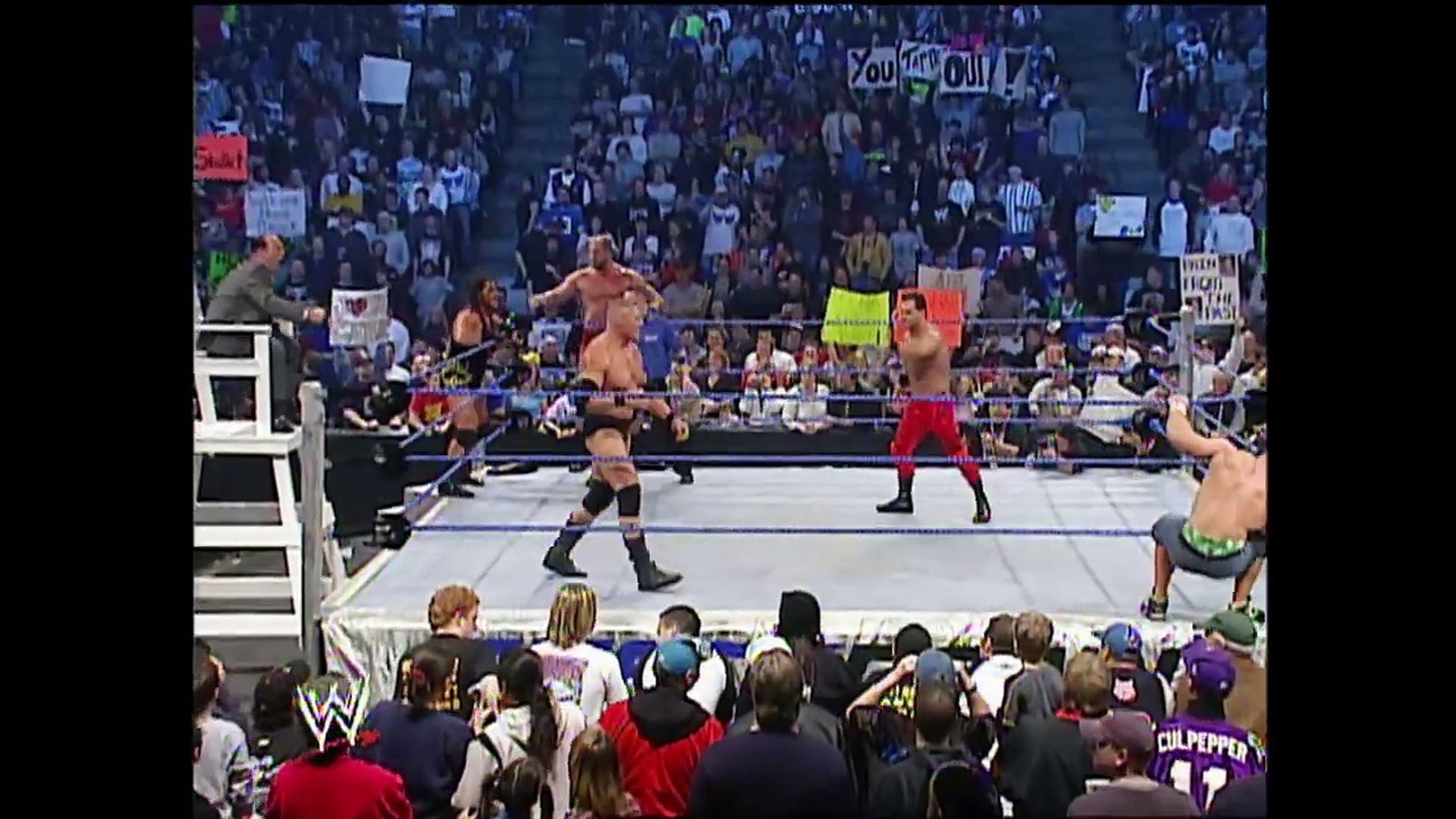 WWE SMACKDOWN 22 JANUARY 2004 FULL SHOW background