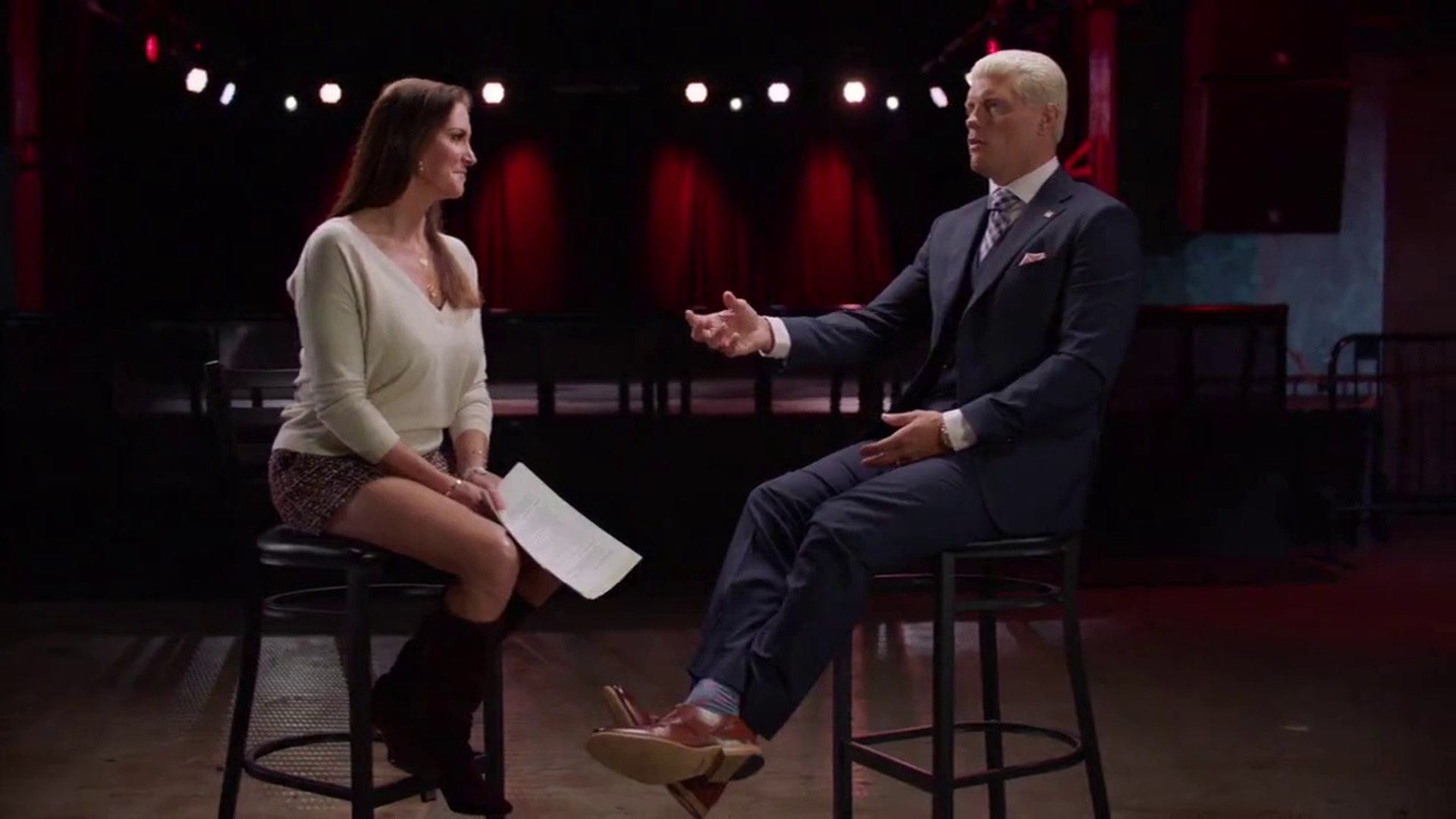 Stephanie's Places S01 E02 - Cody Rhodes Takes Center Stage - HD | WWE Stephanie's Places Season 1 Episode 2 HD background