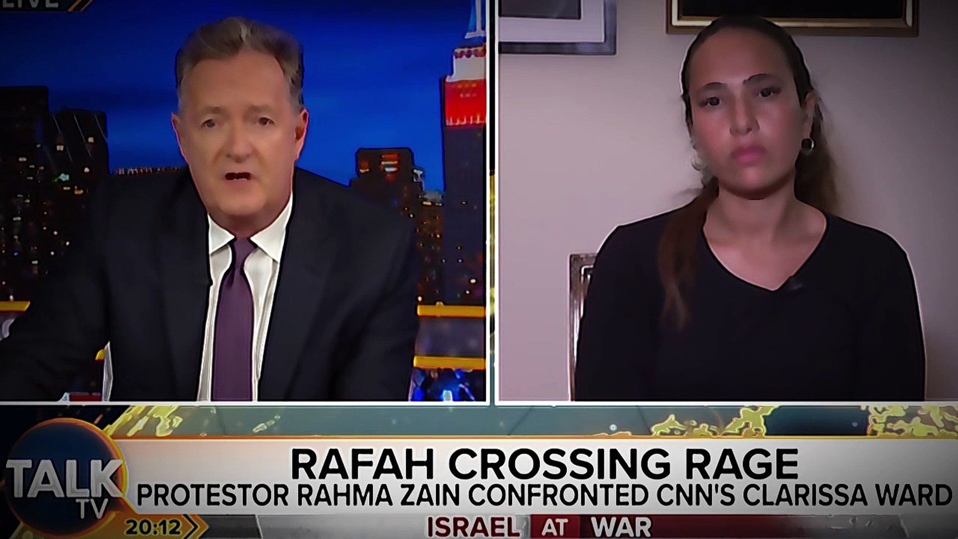 Israel-Hamas War: Piers Morgan vs Rahma Zein On Palestine's Suffering backdrop