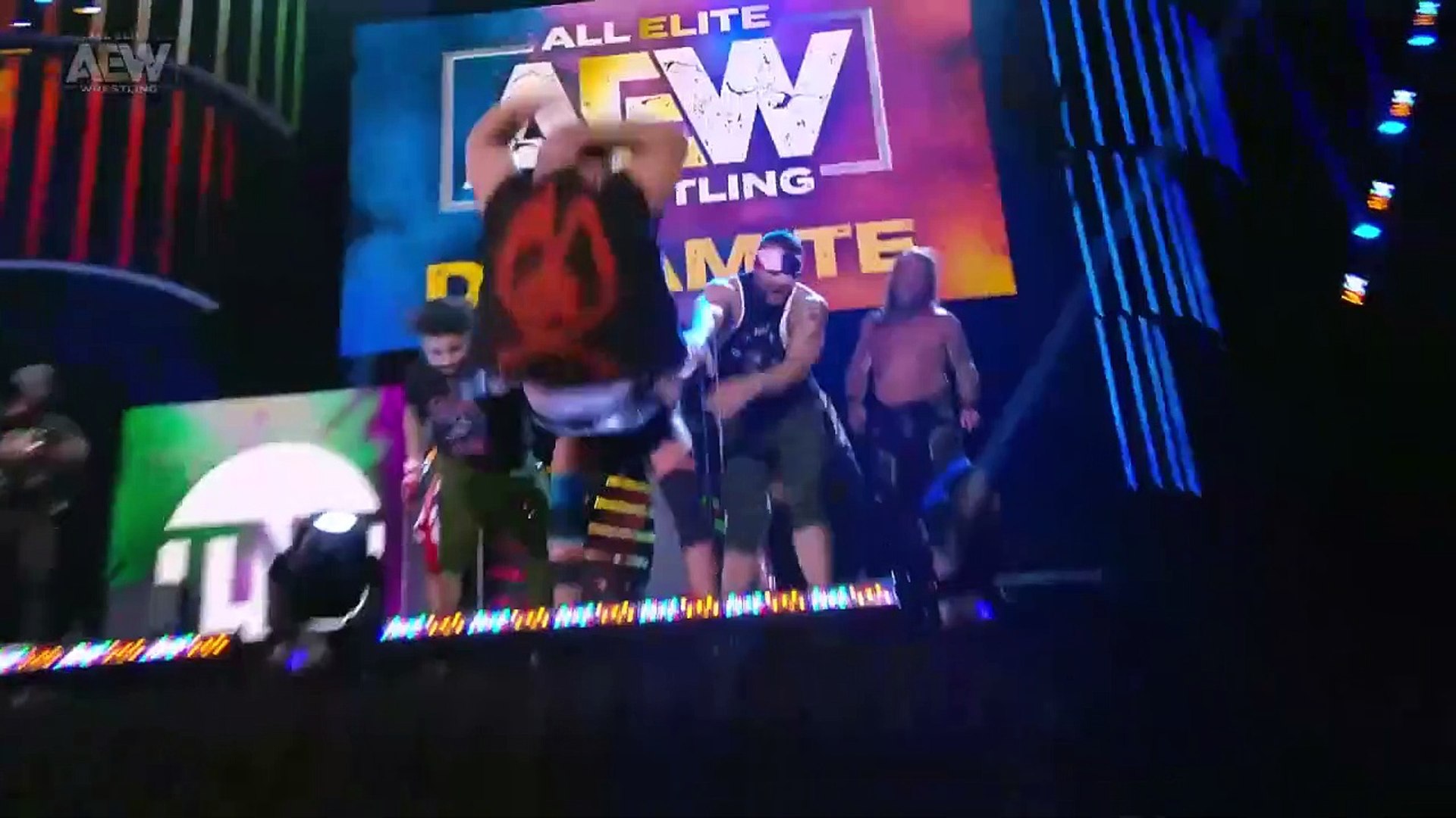 Orange Cassidy vs. Cody background