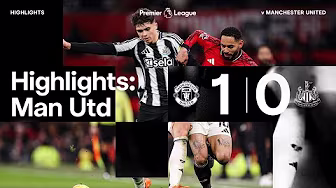 Manchester United 1 Newcastle United 0 | Premier League Highlights