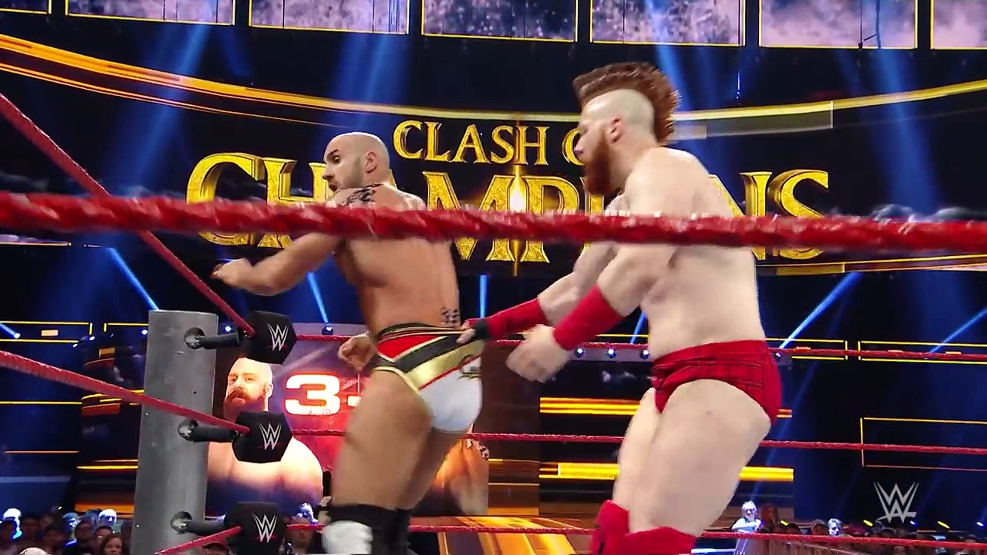 Sheamus & Cesaro rewatch the final match of their Best of Seven Series: WWE Playback background
