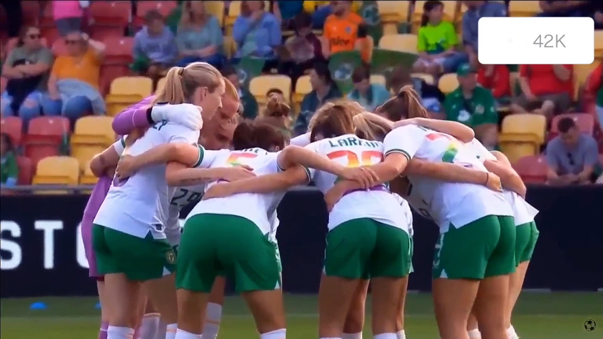 Nigeria vs Ireland Highlights Women's Football World Cup backdrop
