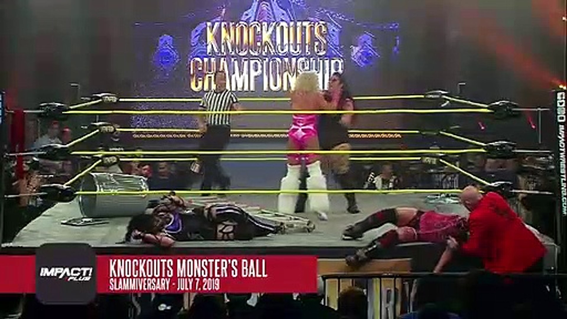 Knockouts Go HARDCORE in Monster's Ball! (Slammiversary 2019) - Classic IMPACT Wrestling Moments background