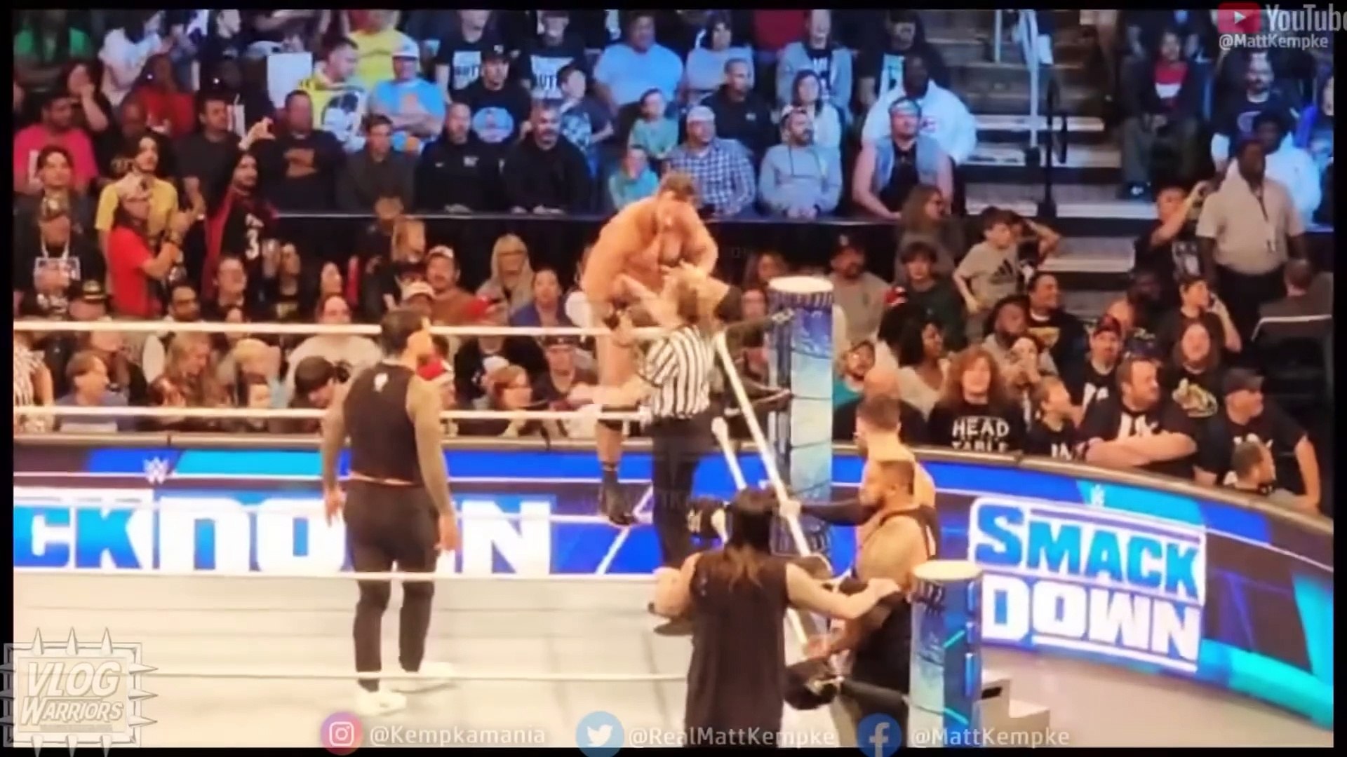 Jimmy Uso, Finn Balor, Dominik & Solo Sikoa vs Jey Uso, John Cena, Cody Rhodes & LA Knight Dar Match background