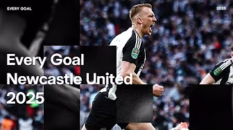 Every Goal Scored by Newcastle United in 2025! 🍿