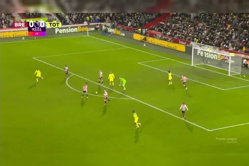 [Highlights] Richarlison blasts a shot from close range, Kelleher makes a diving save