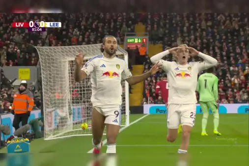 [Highlights] Almost broke the deadlock! Calvert-Lewin's sliding shot scores but is offside