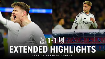 EXTENDED HIGHLIGHTS | Palace 1-1 Fulham | Tom Cairney with a superb equaliser 🎯