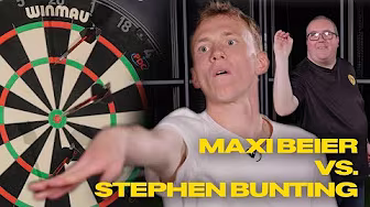 🥁 MAXI BEIER vs. STEPHEN BUNTING | BVB Dartchallenge 🎯