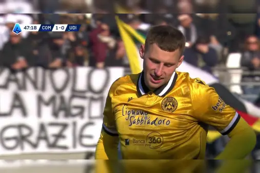 [Highlights] Missed opportunity! Como defense error, Ekkelenkamp fails to hit the target with an open goal