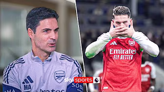 "That's part of Gyokeres' role" | Arsenal's Mikel Arteta on the expectations on Viktor Gyokeres