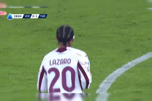 [Highlights] Continuous attacks! Torino organizes offense, Lazarov's long-range shot goes high