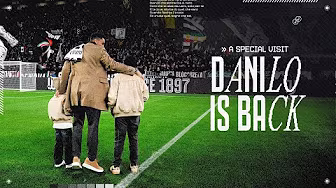 A Special Visit: Danilo Back at Juventus 🤍🖤